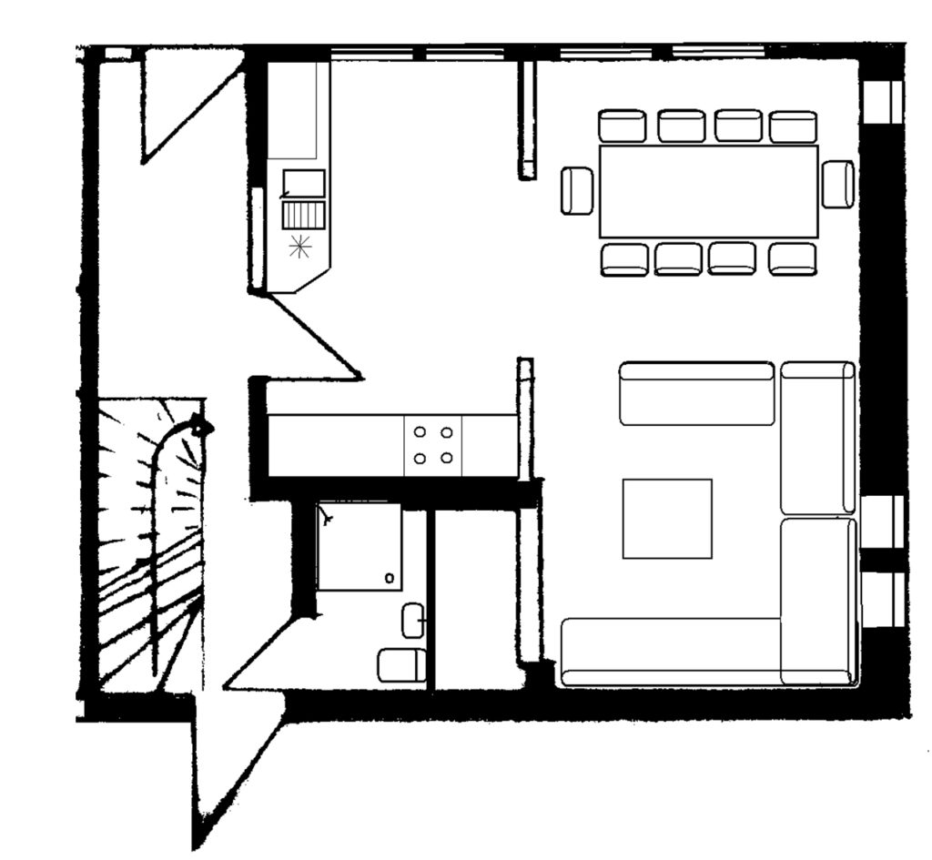 Grundriss Ferienhaus Dorothea EG